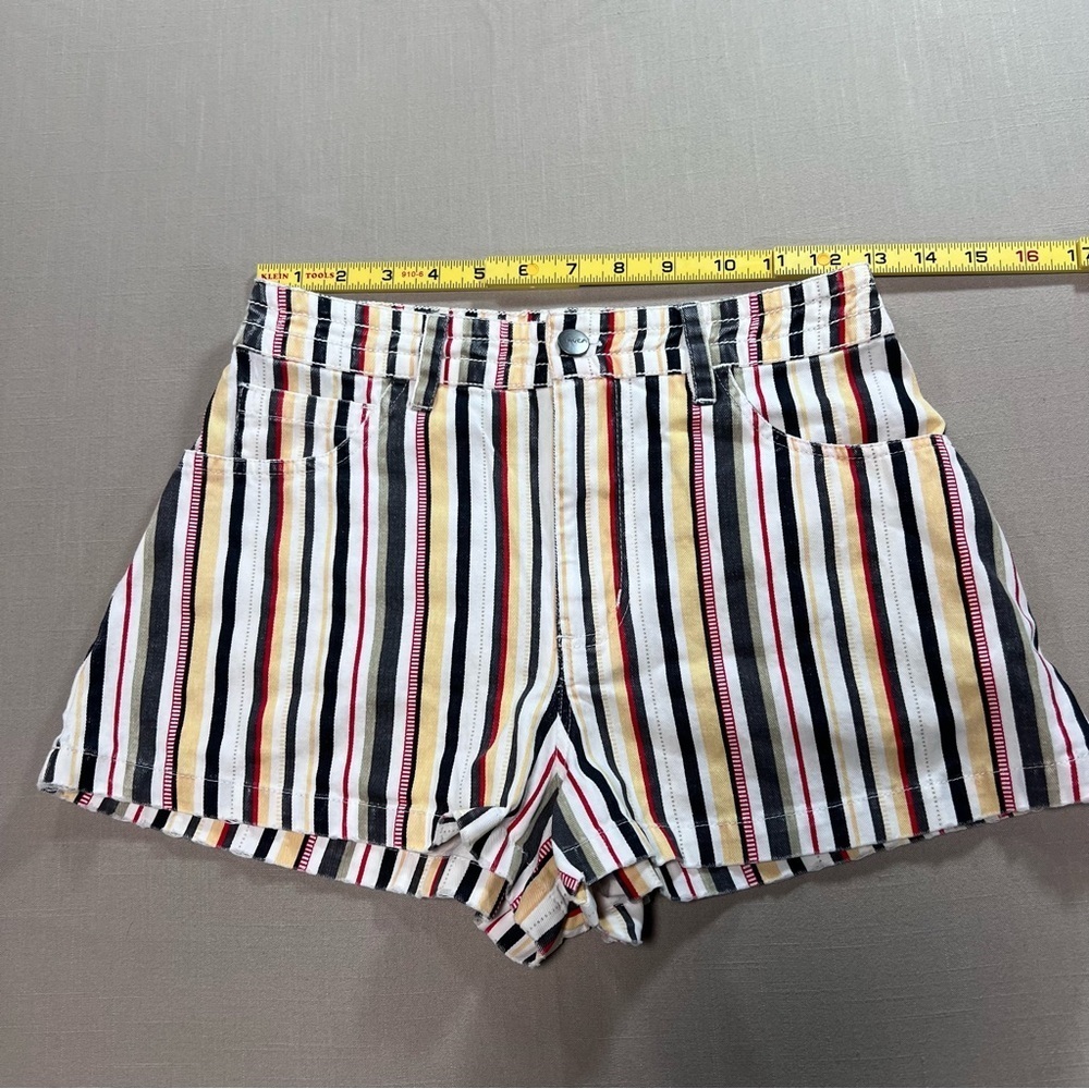 RVCA Chill Wave Striped Shorts Women’s XS | Retro Surf Skate Summer - Picture 3 of 12